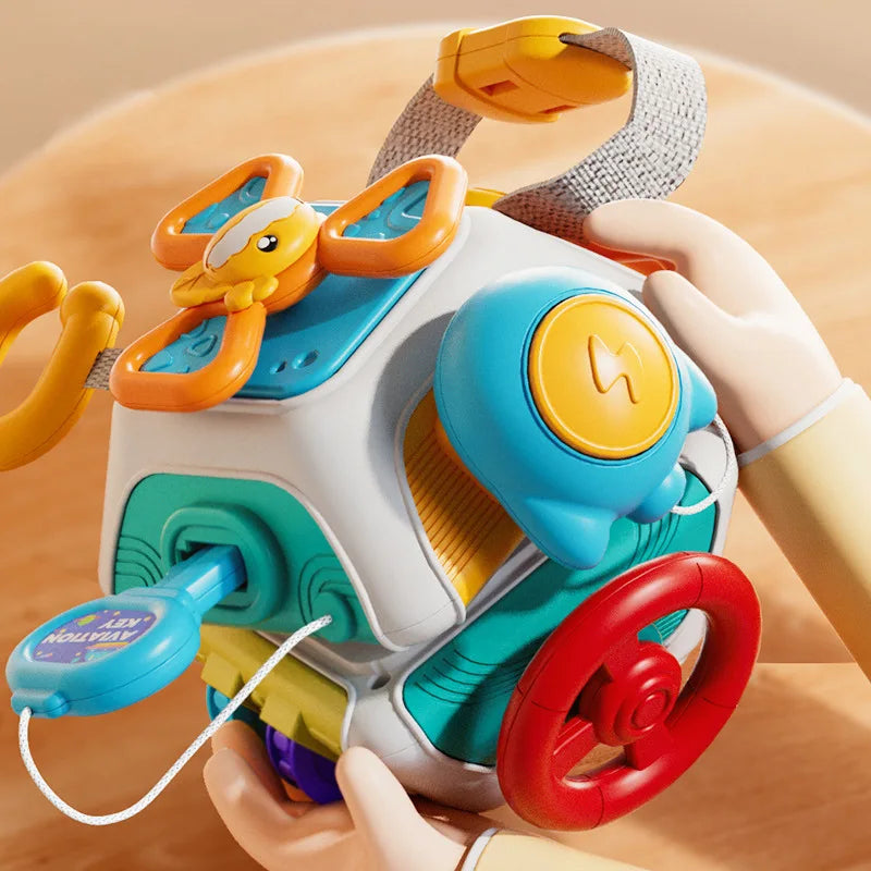 Montessori Sensory Activity Toy – Cube™